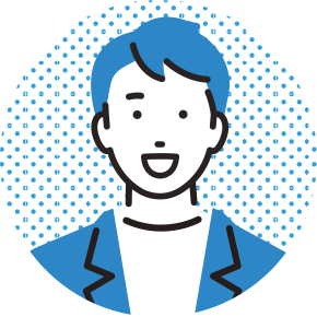 若い男性のイラスト